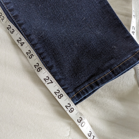 Lucky Brand Lolita Skinny Stretch Jegging 8 / 29 Faded Wash Blue Jean Mid Rise - Picture 8 of 8